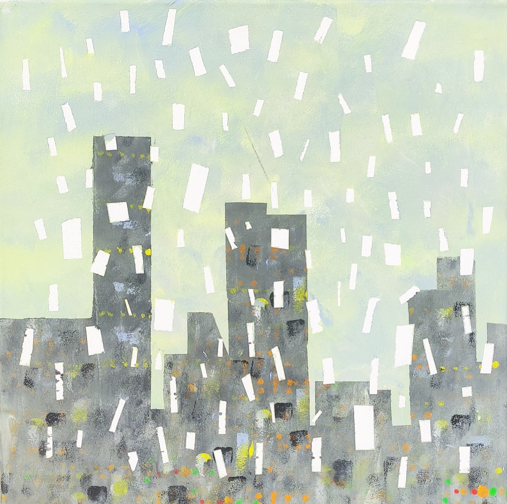 City in Winter